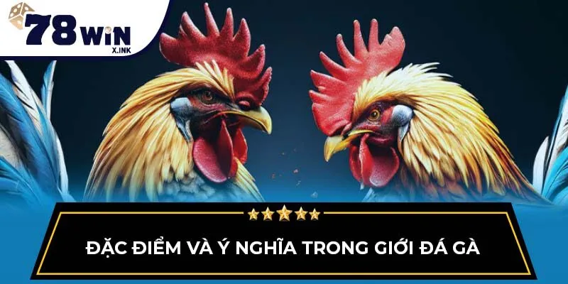 Đặc điểm và ý nghĩa trong giới đá gà